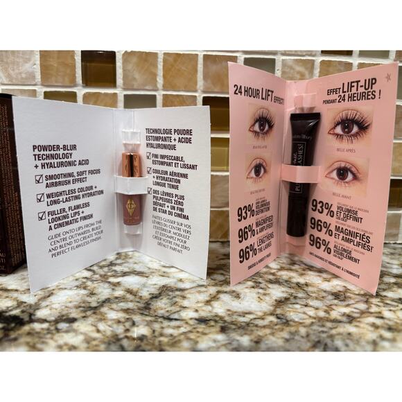 Charlotte Tilbury Airbrush Setting Spray & lip/eye Minis - Picture 4 of 5